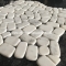 White Carrara Tumbled Mosaic