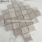White wood marble Arabesque Mosaic tiles