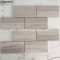 White wood Marble Subway Mosaic tiles