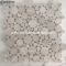 White wood Marble Bubble Mosaic tiles