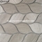 White wood Marble leaves mosaic tiles