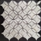 White Marble Flower Mosaic Tile