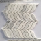 White Marble Olive Mosaic Tile