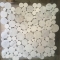 White Carrara Bubble Mosaic tiles